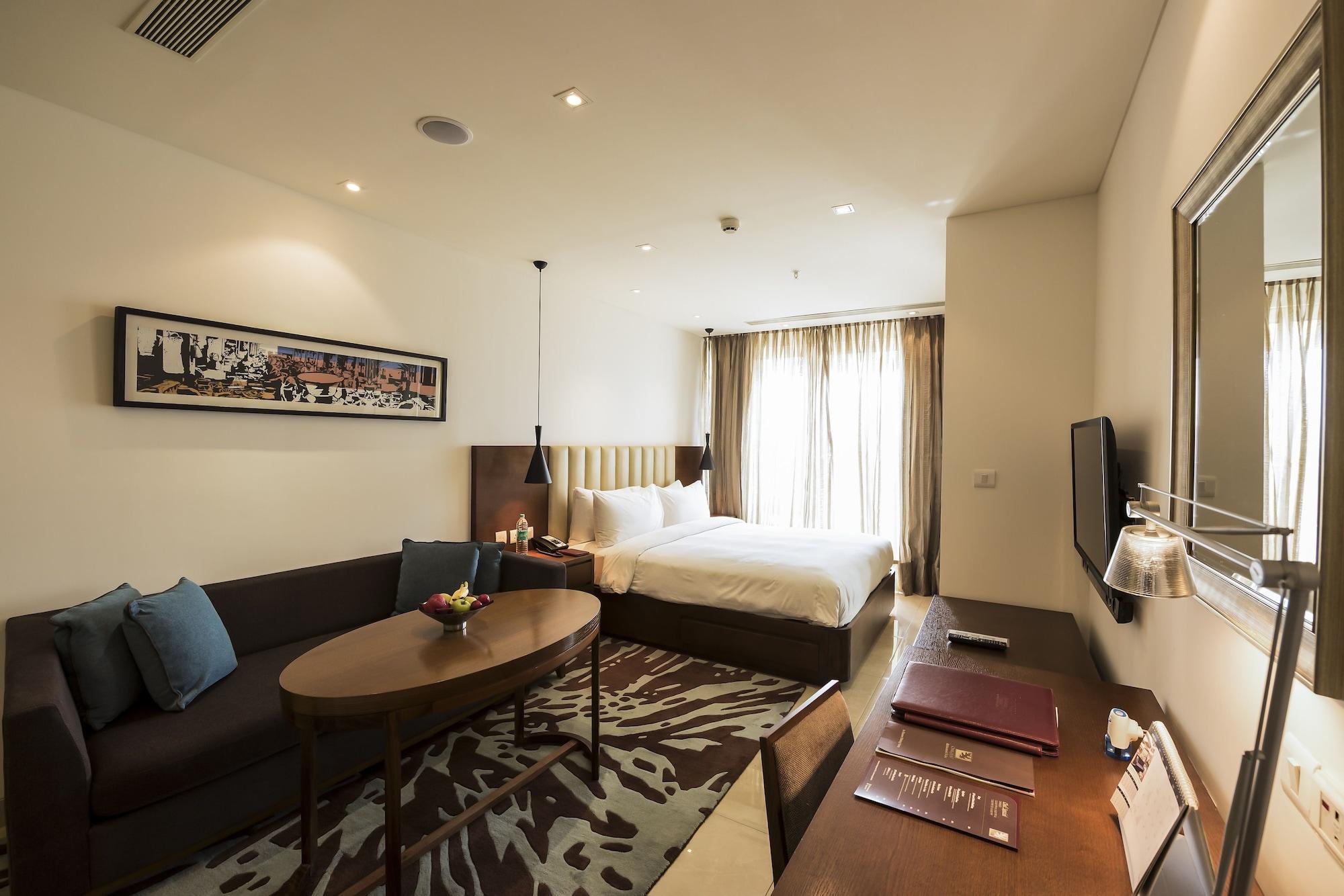 โอ๊ควูด เรซิเดนซ์ เพรสทีจ ไวท์ฟิลด์ Hotel บังกาลอร์ ภายนอก รูปภาพ