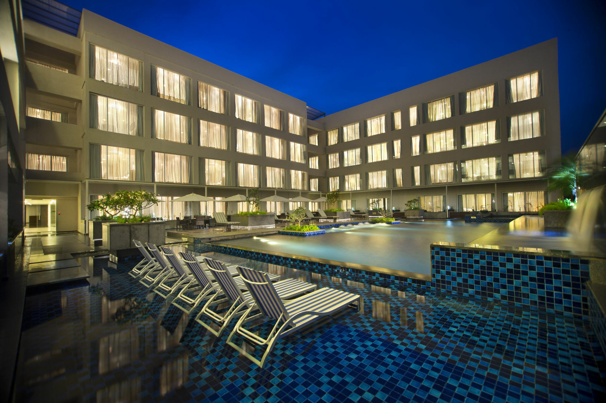 โอ๊ควูด เรซิเดนซ์ เพรสทีจ ไวท์ฟิลด์ Hotel บังกาลอร์ ภายนอก รูปภาพ